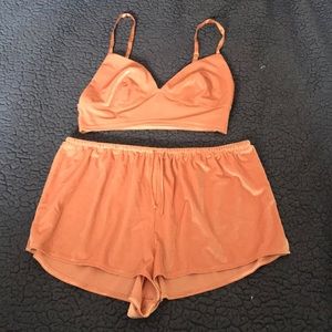 Victoria’s Secret velvet sleep set